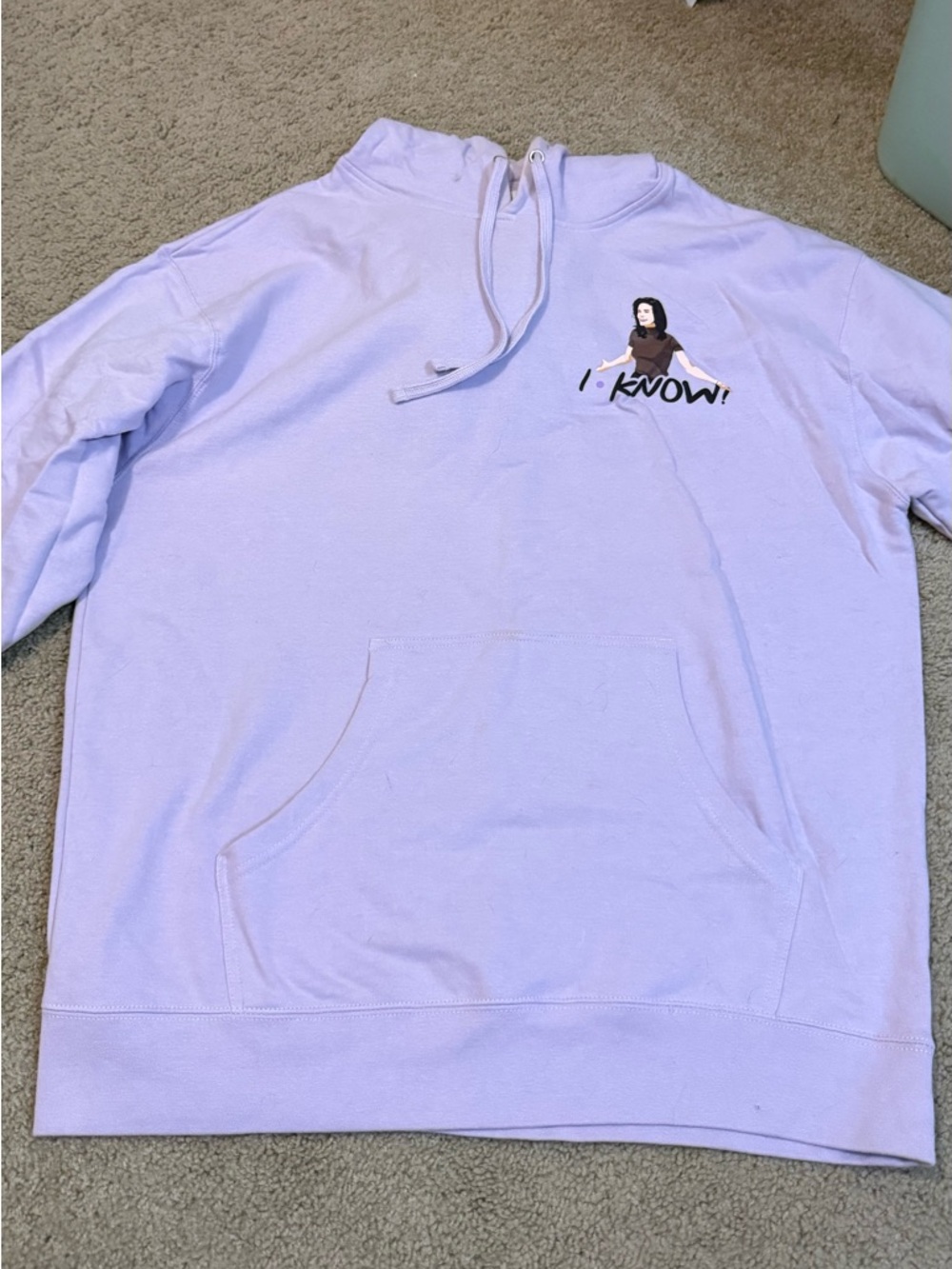 FRIENDS 'I Know' Graphic Hoodie Sweatshirt